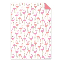 Flamingo Print Wrapping Paper by Meri Meri